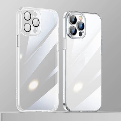 фото Чехол накладка для iphone 16e/17e (6.1) SULADA Crystal пластик прозрачный с защитой камеры