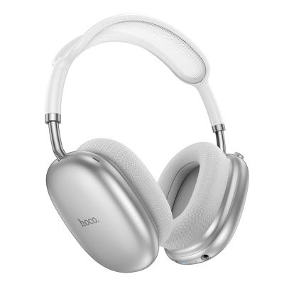 Наушники беспроводные накладные HOCO W55 Plus серебро