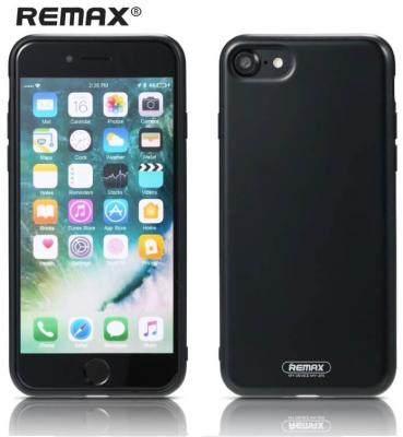 Чехол накладка для iphone 7/8 Plus (5.5) Remax Jet силикон глянцевый черная