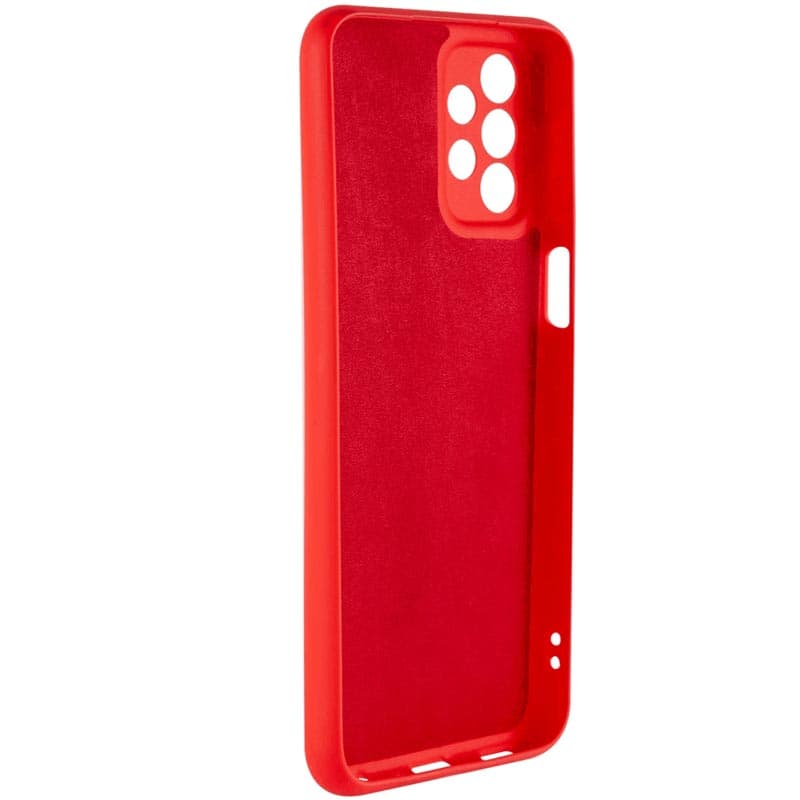 фото Чехол накладка для Xiaomi Redmi 12C Red Line iBox Case с защитой камеры и подложкой силикон красная