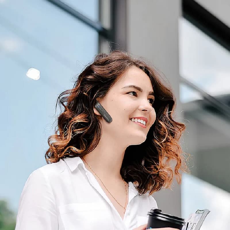 фото BT Блютуз-гарнитура Borofone BC36 Lucky черная