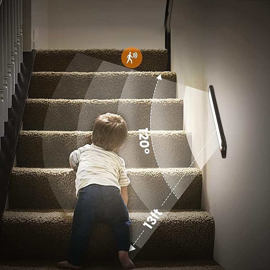 Беспроводной светильник с датчиком движения Yeelight Motion Sensor Closet Light A40 15.7d 2700K черный YLCG004