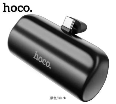 Внешний аккумулятор повербанк Power bank HOCO J106 Mini для Type-C 5000mAh черный с подставкой