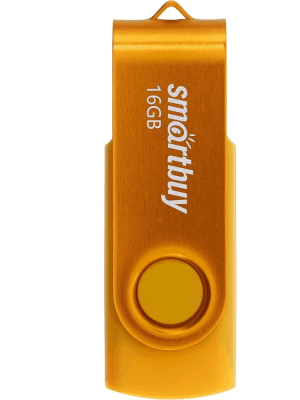 Флеш-накопитель Smartbuy Twist желтый 16Gb Флеш-накопитель Smartbuy Twist желтый 16Gb