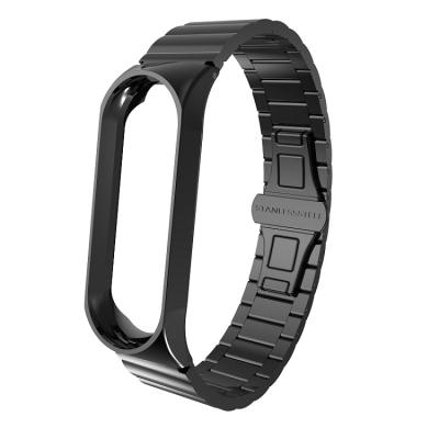 Ремешок для Mi Band 3 CBXM314 стальной Black Ремешок для Mi Band 3 CBXM314 стальной Black