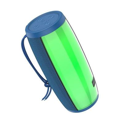 Колонка Borofone BR20 Sound Wave LED BT Блютуз 2400mAh темно-синяя