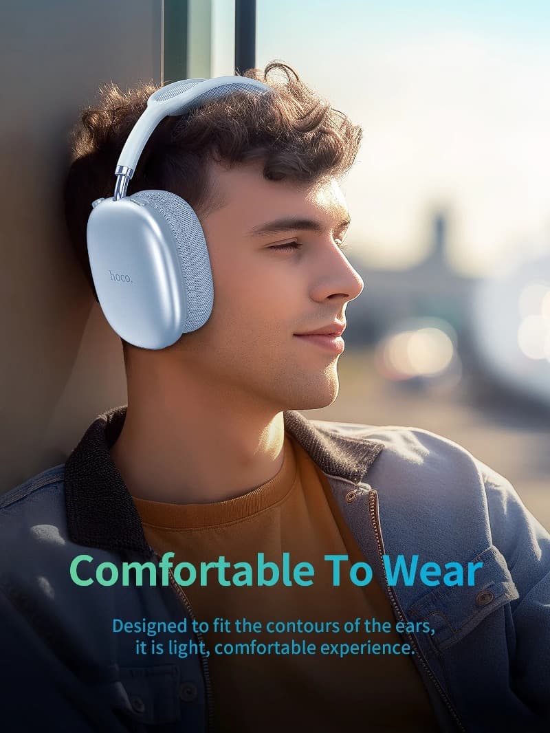 фото Наушники беспроводные накладные HOCO W35 Air Triumph зеленые