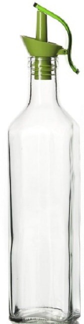 Стеклянная бутылка с дозатором