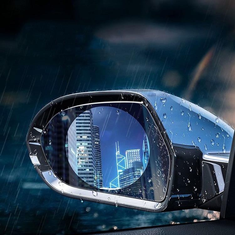 Изображение Непромокаемая пленка для зеркала заднего вида Baseus 0.15mm Rainproof Film круг 2шт 95*95mm сайта akstel.ru фото Непромокаемая пленка для зеркала заднего вида Baseus 0.15mm Rainproof Film круг 2шт 95*95mm