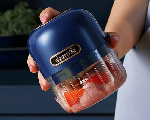 Беспроводной блендер Deerma Pro Mini Garlic Stirrer DEM-JS200 синий Беспроводной блендер Deerma Pro Mini Garlic Stirrer DEM-JS200 синий