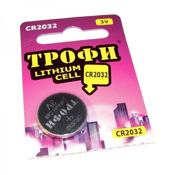 Батарейка Трофи литиевая CR2032-5BL Energy Power Батарейка Трофи литиевая CR2032-5BL Energy Power
