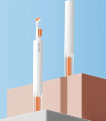 Щетка для чистки аксессуаров, наушников, смартфонов Baseus NGBS000002 белая