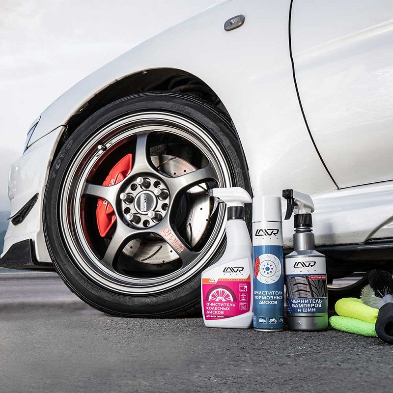 фото Очиститель колесных дисков триггер 500мл LAVR ln1439