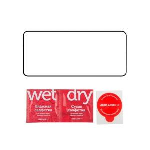 Защитное стекло для Samsung A05/A055/A05s/A057A06/A065/A06s/A07/A075 Red Line Full GLUE черное 