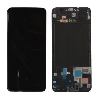 Дисплей для Samsung A50 2019/A505 + тачскрин черный OLED