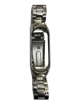 Ремешок для Mi Band 3 CBXM314 стальной Silver