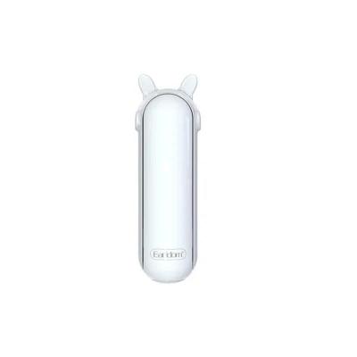 Мини вентилятор ручной ET-F03 2000mAh с фонариком белый