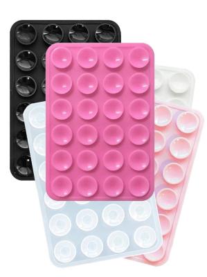 Присоска силиконовый держатель для телефона липпер односторонний голубой