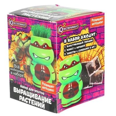 Набор для опытов развивающий Выращивание растений в горшках, iQ Эксперимент EXG-04-NT