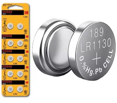 Батарейка Kodak алкалиновая AG10 (389) LR1130, LR54 (KAG10-10) Max