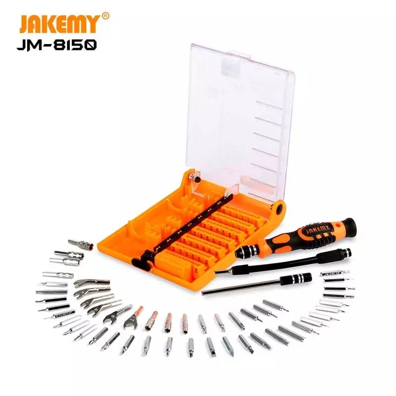 Набор отверток Jakemy JM-8150 50 бит Набор отверток Jakemy JM-8150 50 бит