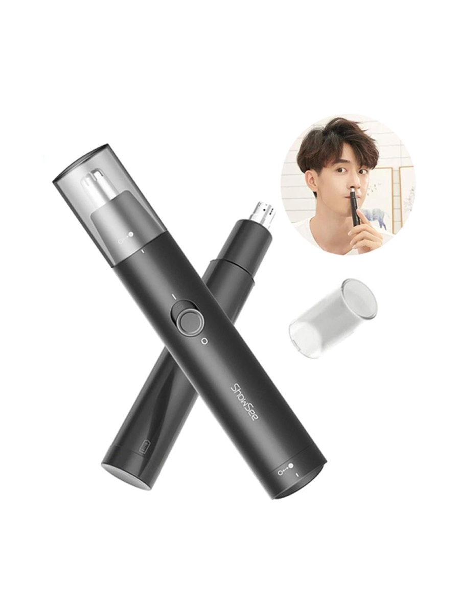 Триммер для носа ушей ми сяоми ксиоми ShowSee Nose Hair Trimmer C1 черный