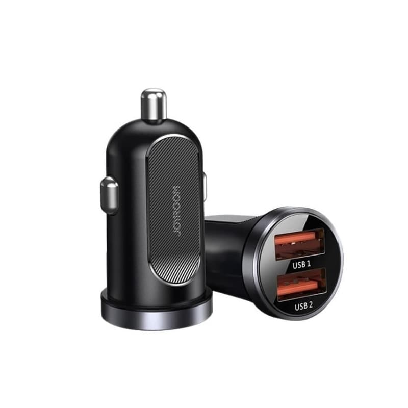 фото Автомобильное зарядное устройство Joyroom C-A09 Mini 2USB QC3.0 30W черное