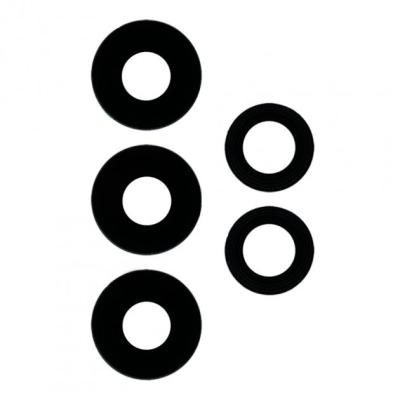 Стекло камеры для Samsung A725/A72 черное