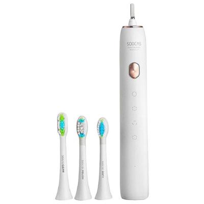 Электрическая зубная щетка ми сяоми ксиоми Sonic Electric Toothbrush X3U (2 насадки+щеточка для лица) белая
