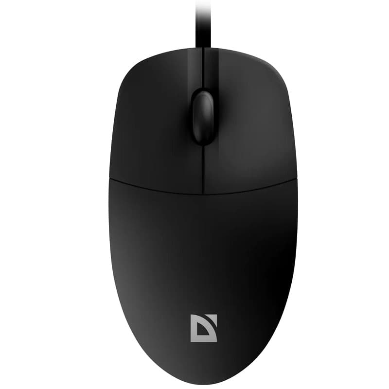 Мышь проводная DEFENDER Azora MB-241 черный,3 кнопки, 3D,1200 dpi 1.8м