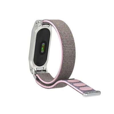Ремешок для Mi Band 2 CBXM426 тканевый с липучкой Pink sand