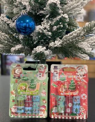 Наклейки стики мини ленты Новогодние HLL-901