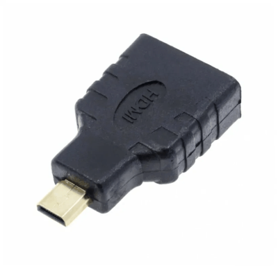 Адаптер переходник micro HDMI (F) - HDMI (M) Onten HD702 черный