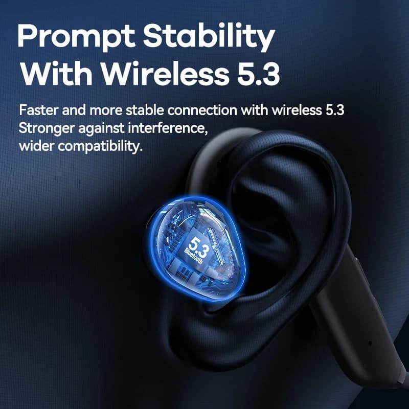 Изображение Наушники Bluetooth Remax RB-S8 костная проводимость черные фото Наушники Bluetooth Remax RB-S8 костная проводимость черные