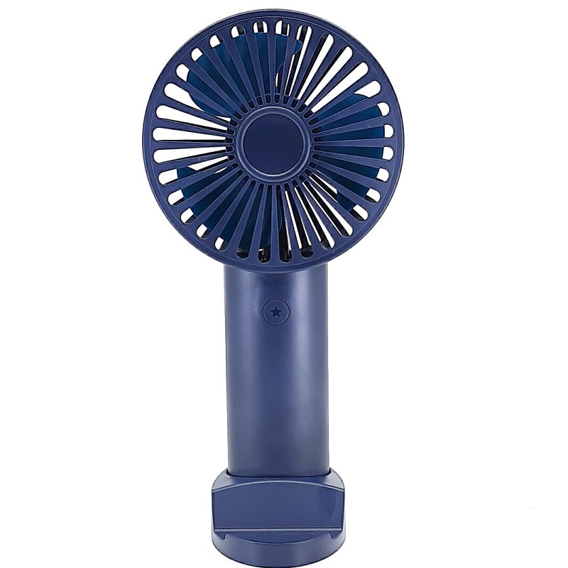 Мини вентилятор ручной настольный xomobile MF57 Mini 3000mAh темно-синий
