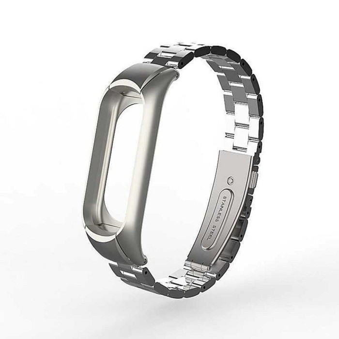 Ремешок для Mi Band 3 CBXM314 металлический Silver Ремешок для Mi Band 3 CBXM314 металлический Silver