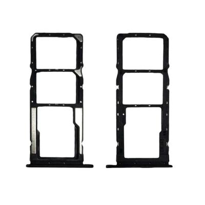 Держатель сим для Xiaomi Redmi Note 9 Pro черный