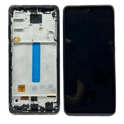 Дисплей для Samsung A52/A525 + тачскрин черный с рамкой OLED