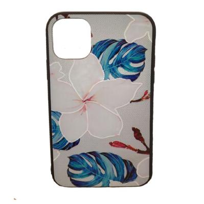 Чехол накладка для iphone 7/8 Plus (5.5) белые цветы силикон+пластик