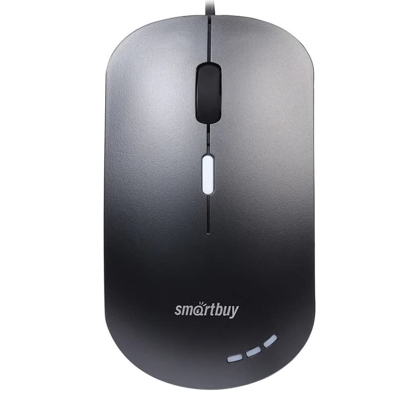Мышь проводная Smartbuy 288-K бесшумная с подсветкой черная (SBM-288-K) Мышь проводная Smartbuy 288-K бесшумная с подсветкой черная (SBM-288-K)