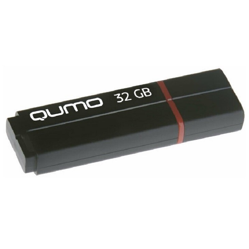 Изображение Флеш-накопитель QUMO Speedster USB 3.0 черный 32Gb