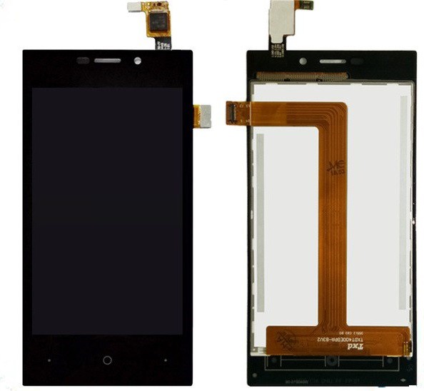 Дисплей для Highscreen Zera S rev.S + тачскрин черный