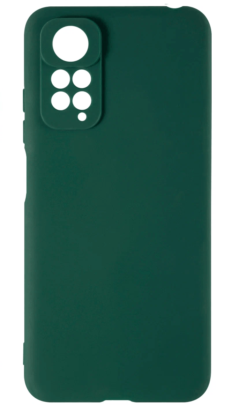 фото Чехол накладка для Xiaomi Poco C40 Red Line Case с защитой камеры и подложкой силикон зеленая