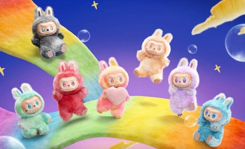 Мягкая игрушка сюрприз лабу пупс 17см