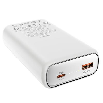 Внешний аккумулятор повербанк Power bank HOCO Q1A 20000mAh PD 20W + QC3.0 22.5W белый