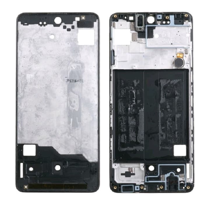 Рамка дисплея для Samsung A515/A51 черная