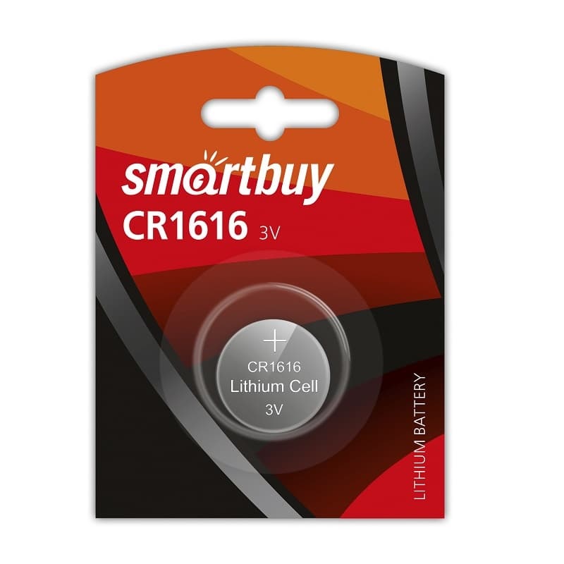Батарейка Smartbuy литиевая CR1616/1B (SBBL-1616-1B)