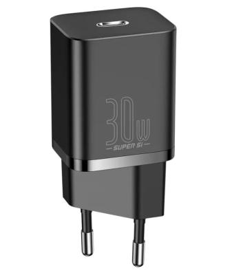 Сетевое зарядное устройство Адаптер Блок питания Baseus Super Si Quick 1C PD 30W Type-C USB-C черный CCSUP-J01 Сетевое зарядное устройство Адаптер Блок питания Baseus Super Si Quick 1C PD 30W Type-C USB-C черный CCSUP-J01