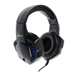 Наушники проводные накладные игровые Ritmix RН-562M Gaming черно-синие