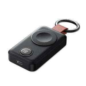 Беспроводное зарядное устройство Повербанк для умных часов Joyroom JR-WQW01 2000mAh черное